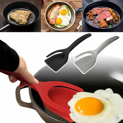 2-in-1 Spatula Tongs