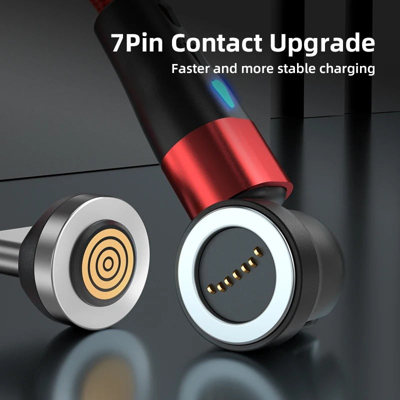 3 Pack Magnetic Phone Cable With Data